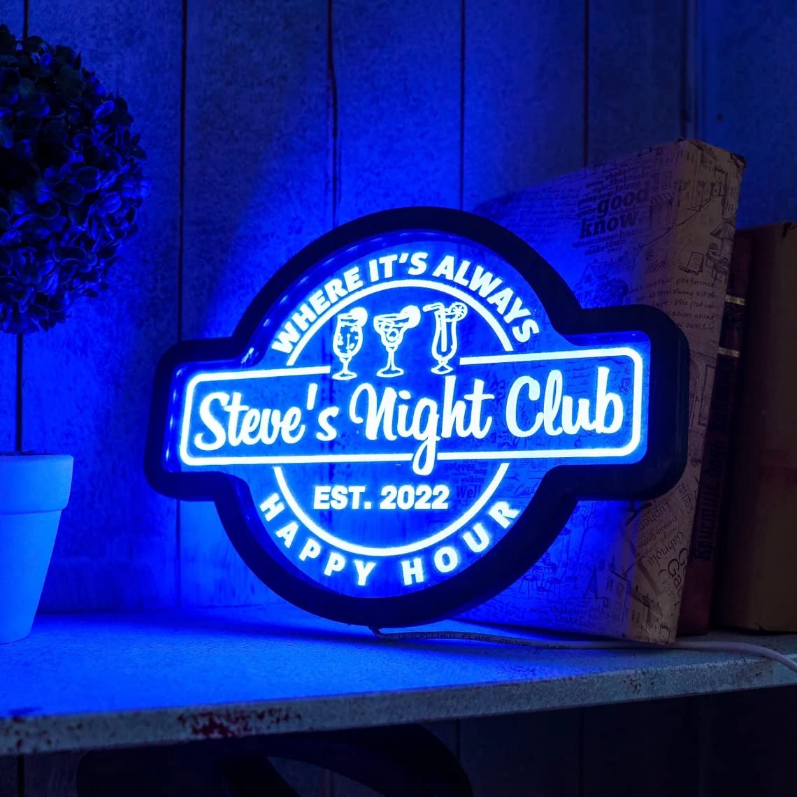 Outdoor Night Club Signs Custom Neon® Pub Signs, Lights & LED Neon
