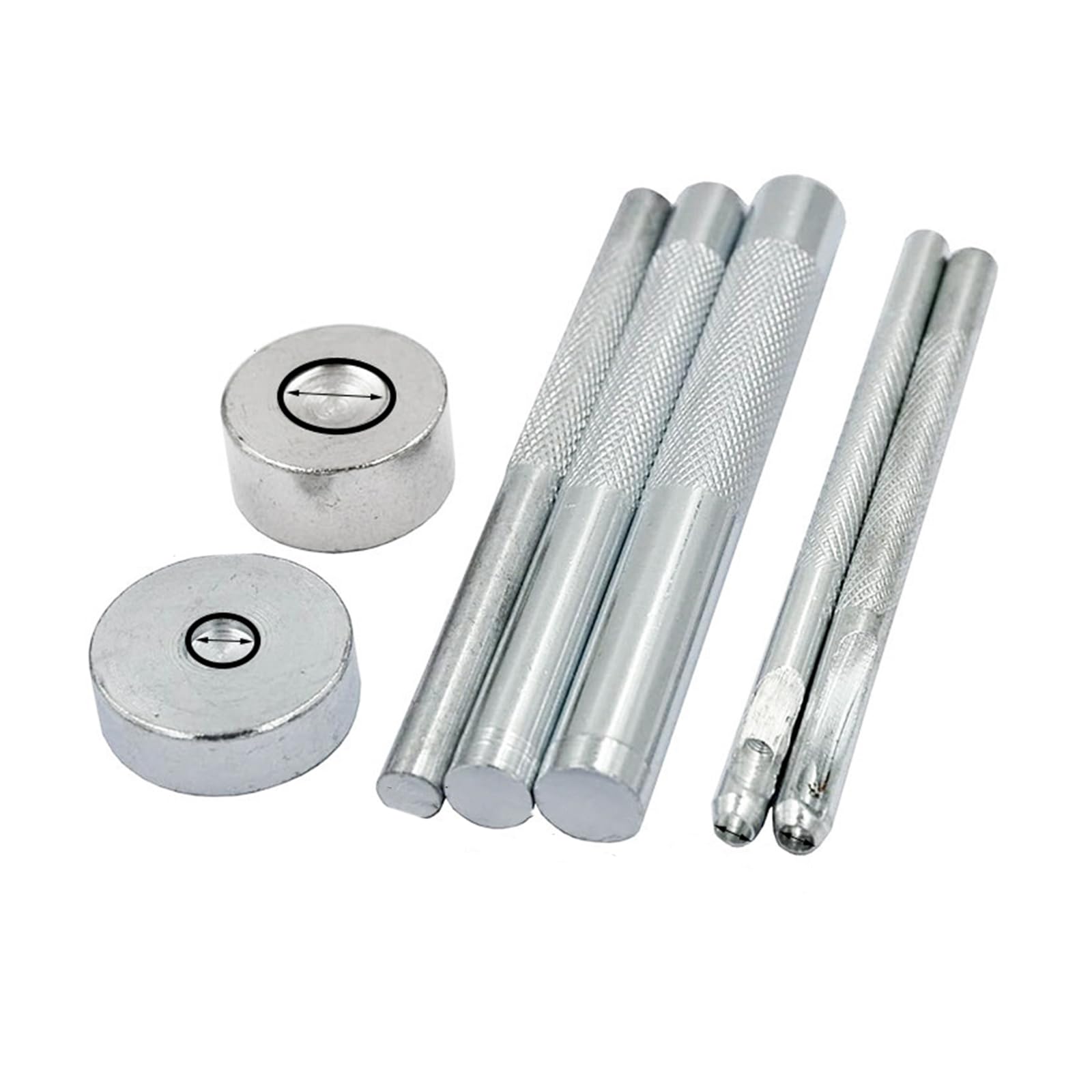 Tsophreniq Press Studs Fixing Tool Kits Press Studs Fixing Kits for Sewing, Leather, and Clothing Repair Leathercraft Installation Set