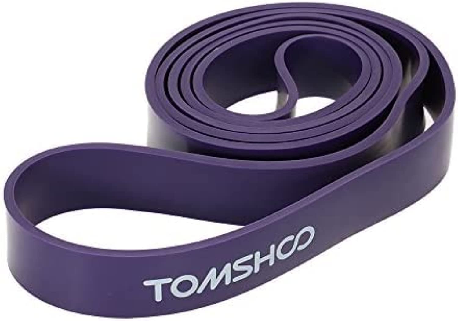 TOMSHOO Exercise Resistance Loop Band Strength Training Bands for Gym Physical Therapy Home Fitness Pull Up Workout Powerlifting Latex Muscle Building