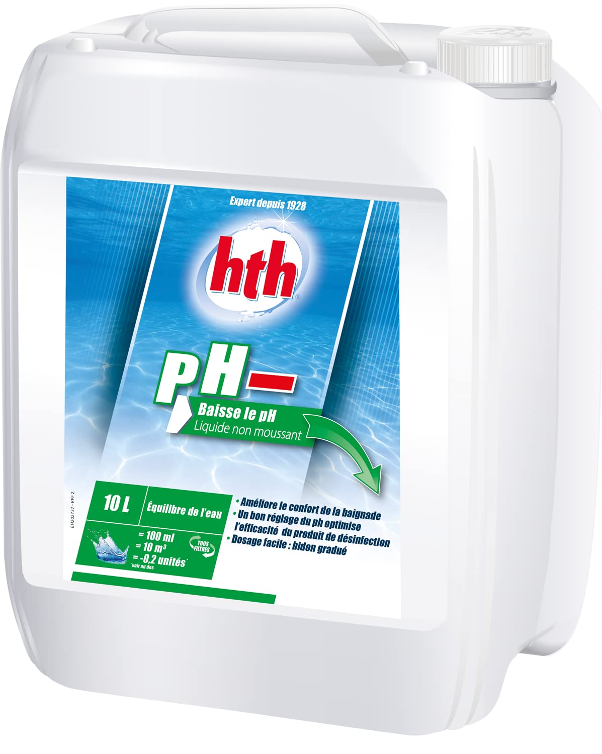 HTH pH Moins Liquide 10L