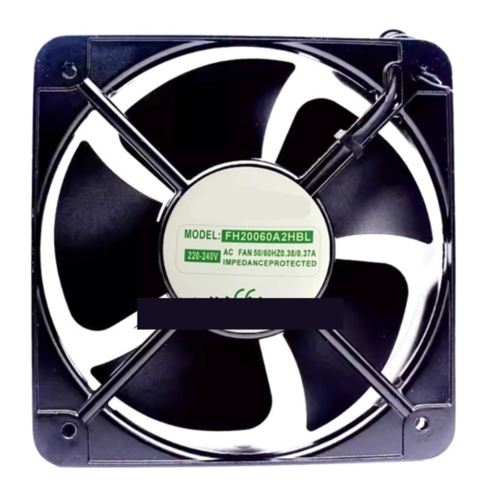 CXDFRSER Fan FH20060A2HBL 220/240V 0.38A 20060 20CM 2 WIRE