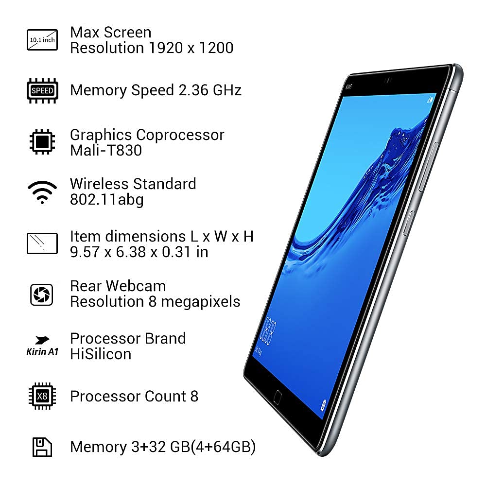 Refurbished) HUAWEI MediaPad M5 Lite Tablet (M-Pen Lite 