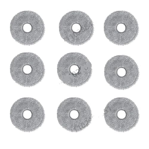 Fgfhkjhl 9Pcs Mop Compatible For Dreame Robot Vacuum Cleaner Disposable Mop Cloth Packs