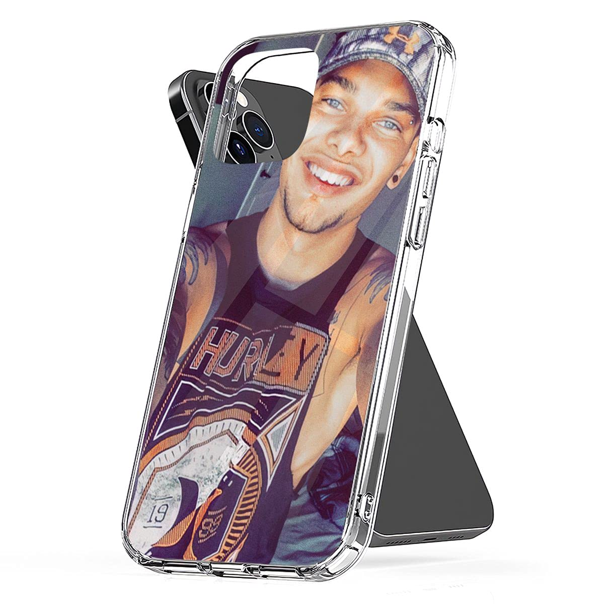 Cover Phone Case Compatible with I-P Galaxy Kanes 12 Brown 6s So 13 Cool X Selfie Clear TPU 6 7 8 Xs Xr Plus 11 Pro Max Mini Se 2020 Pc 14 Accesories Waterproof Scratch