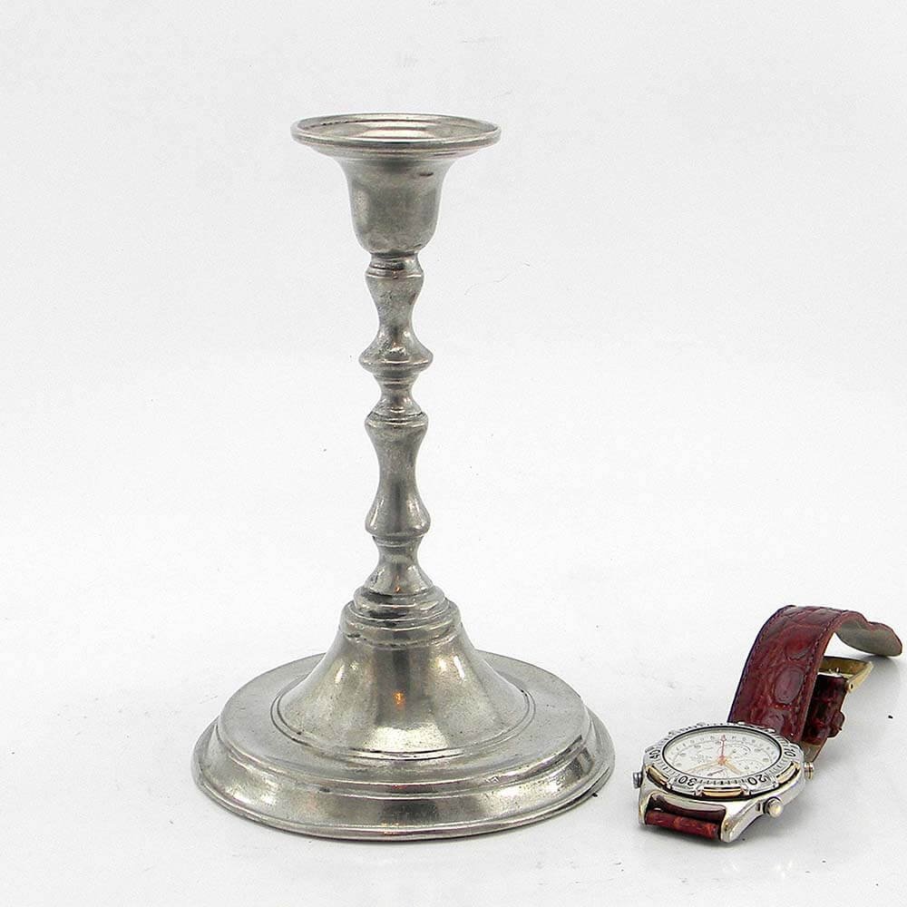 Candelabro in Peltro a 1 Fuoco