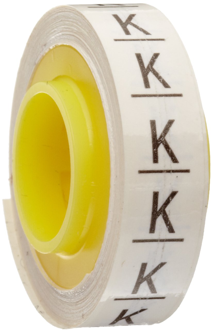 3M Scotch Code Wire Marker Tape Refill Roll SDR-G, Printed with 'G' (Pack of 10)