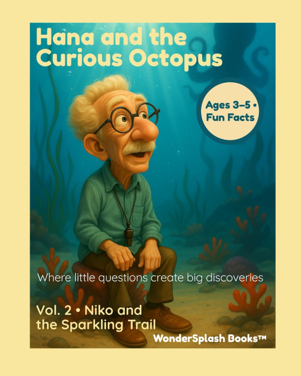 Niko and The Sparkling Trail: A gentle STEM + eco adventure about curiosity, blue blood, and tiny ocean wonders (WonderSplash Books: Ocean Friends Series)