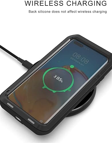 Miniatura 6 de LOVE MEI Funda para Samsung Galaxy Note 20 Ultra, de metal de aluminio para exteriores, a prueba de golpes, militar, resistente, funda protectora