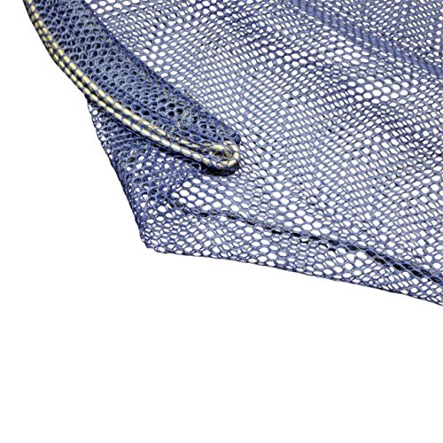 SGT KNOTS Mesh Catch Bag w/Galvanized Wire Handle - Lightweight Nylon Scuba Dive Net Bag for Spearfishing, Lobster & More (15x20 in, Red)