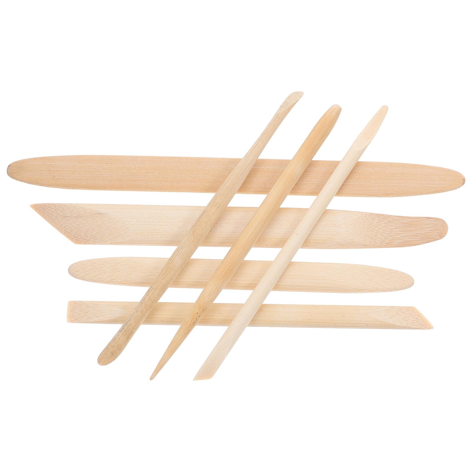 35 Stück Teiliges Modellierwerkzeug Ergonomischem Holzgriff Präzise Bambus-skulpturwerkzeuge für Töpferarbeiten DIY Keramik-Handwerk Komfortabel und Langlebig für Feine Details