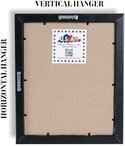 Miniatura 6 de Marcos planos plateados metálicos de 1.25 pulgadas, acabado liso envuelto de madera, compuesto, decoración de pared, marco de póster