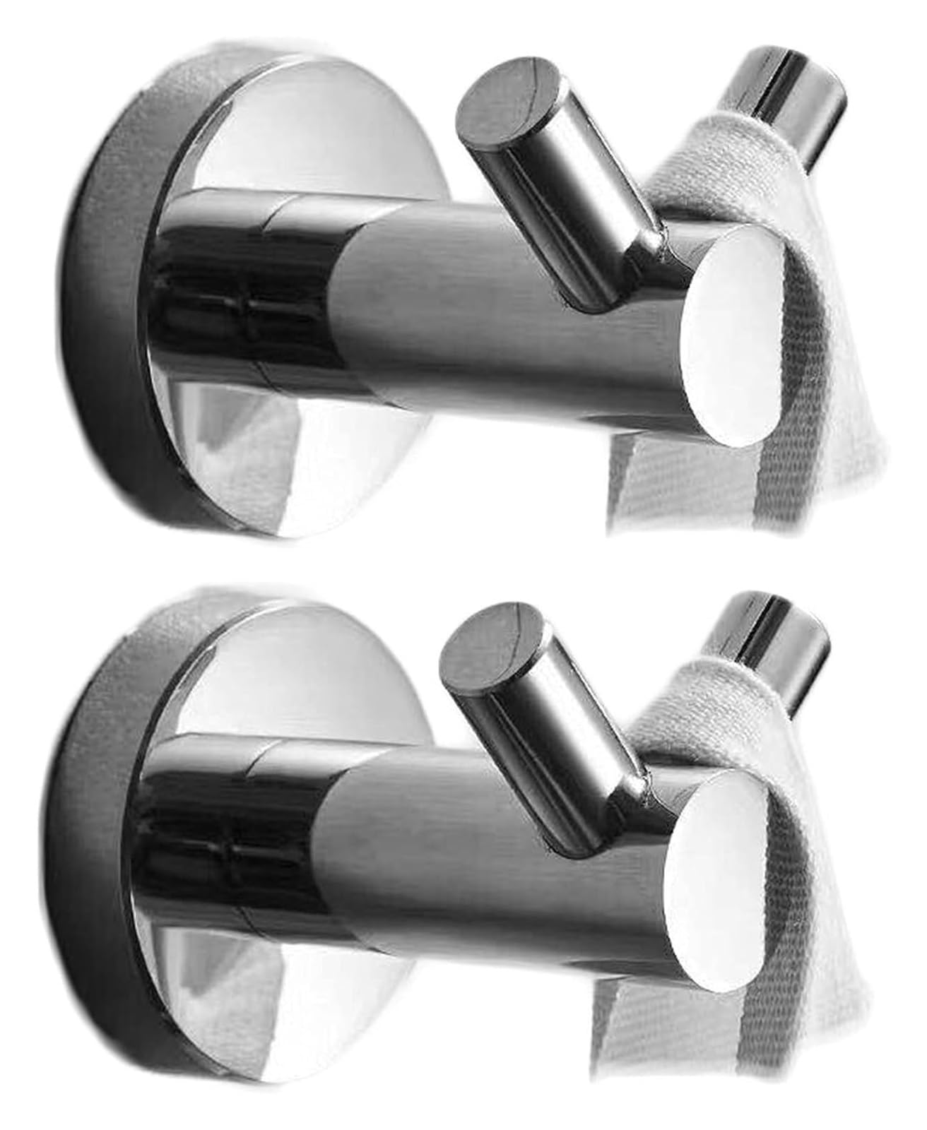 shower storage corner shelves Corner Shower Wall Caddy Clothes Hooks Double Towel Hooks Brushed Matte Black Stainless Steel
