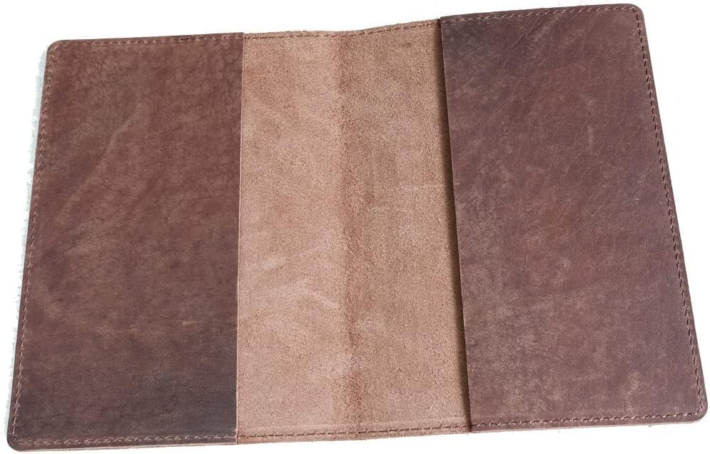 Fan&Ran Leather Cover for A5 Journals, 6.7'x9', Bourbon...