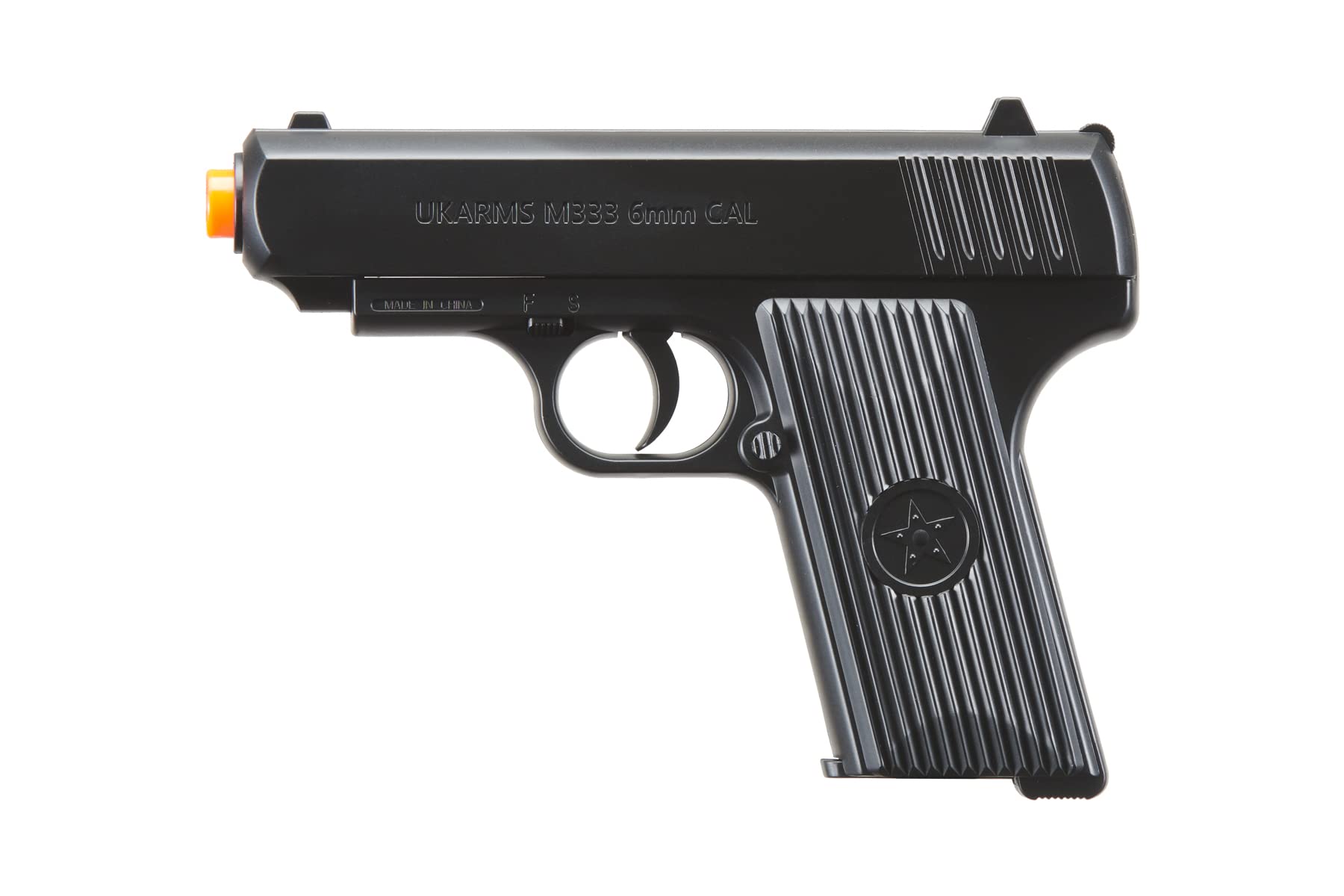 Airsoft Spring Pistol TT 200 FPS Plastic with 0.12g BBS (Black)