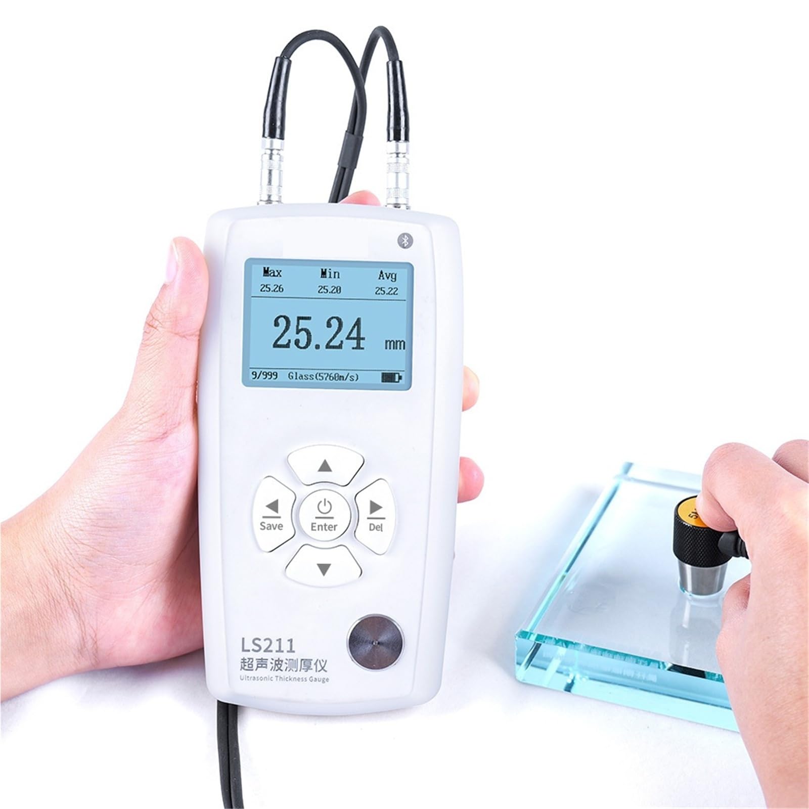 Thickness Gauge Ultrasonic Thickness Measurement Device Multi Probe Gauge