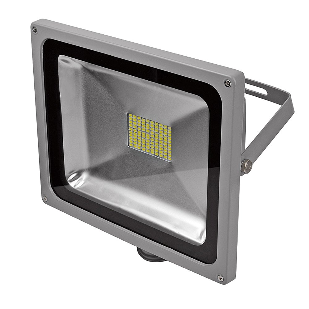 5X 20W 30W 50W 80W SMD Fluter mit Bewegungsmelder LED Strahler Kaltweiß kaltweiss Licht IP65 Wasserdicht LED Lampe Wandleuchter Flulicht Flutbeleuchtung LED Gartenlampe Außenstahler(80 watt)