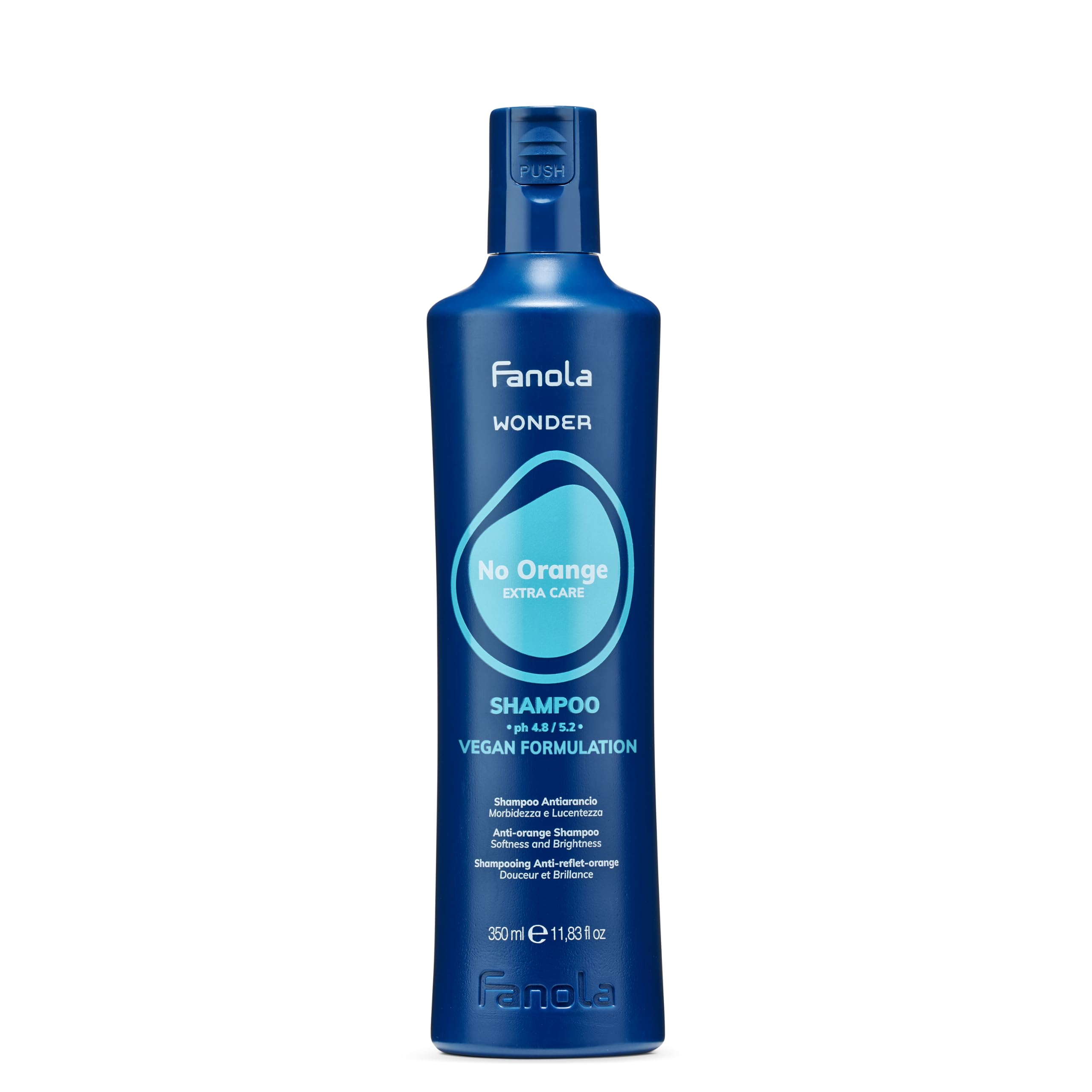Fanola Wonder Blue Shampoo & Anti-Brass Hair Toner, 11.8 oz 11.83 Fl Oz (Pack of 1)