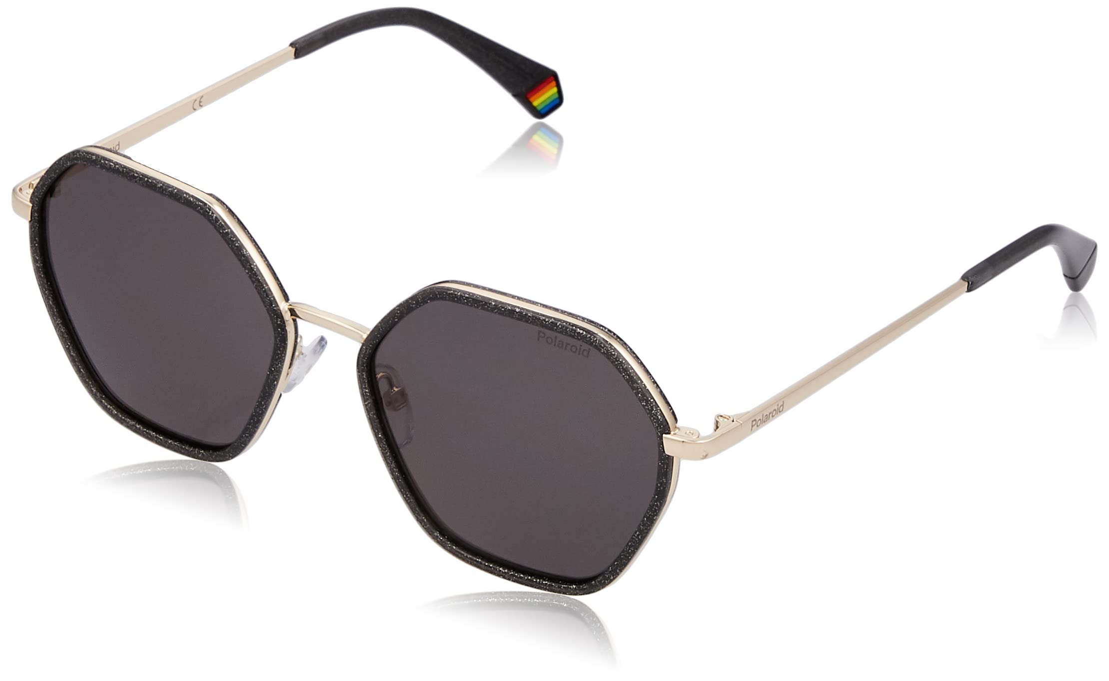 Polaroid PLD 6147/S/X KB7, SQUARE Sunglasses, FEMALE, polarised, available with prescription
