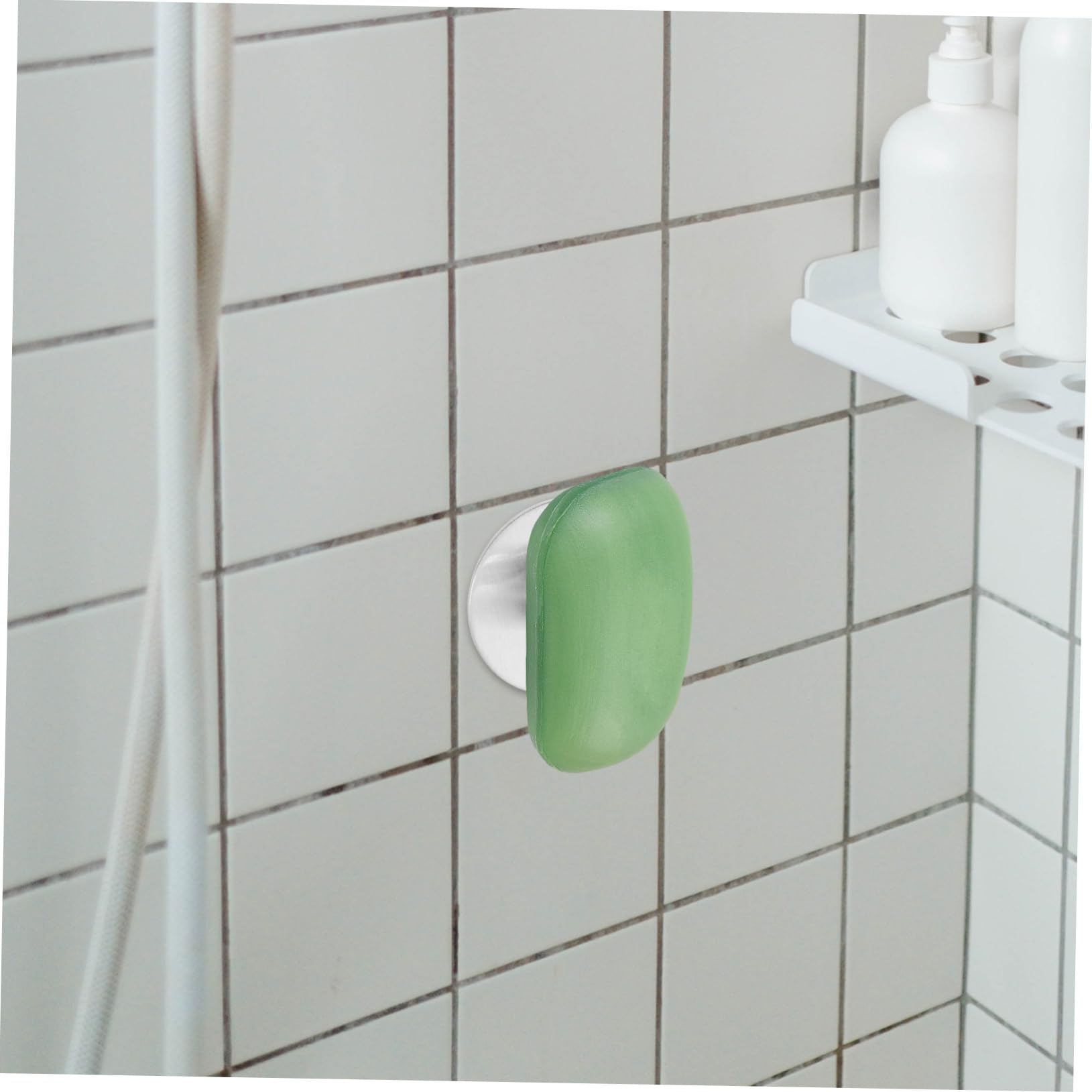 5 Set Di Portasapone Magnetico Da Parete Di Qualità Superiore Facile Da Installare Per Il Bagno
