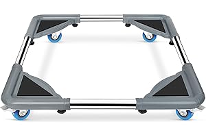 SPACECARE Mini Fridge Stand Furniture Dolly Mobile Roller for Refrigerators Appliances