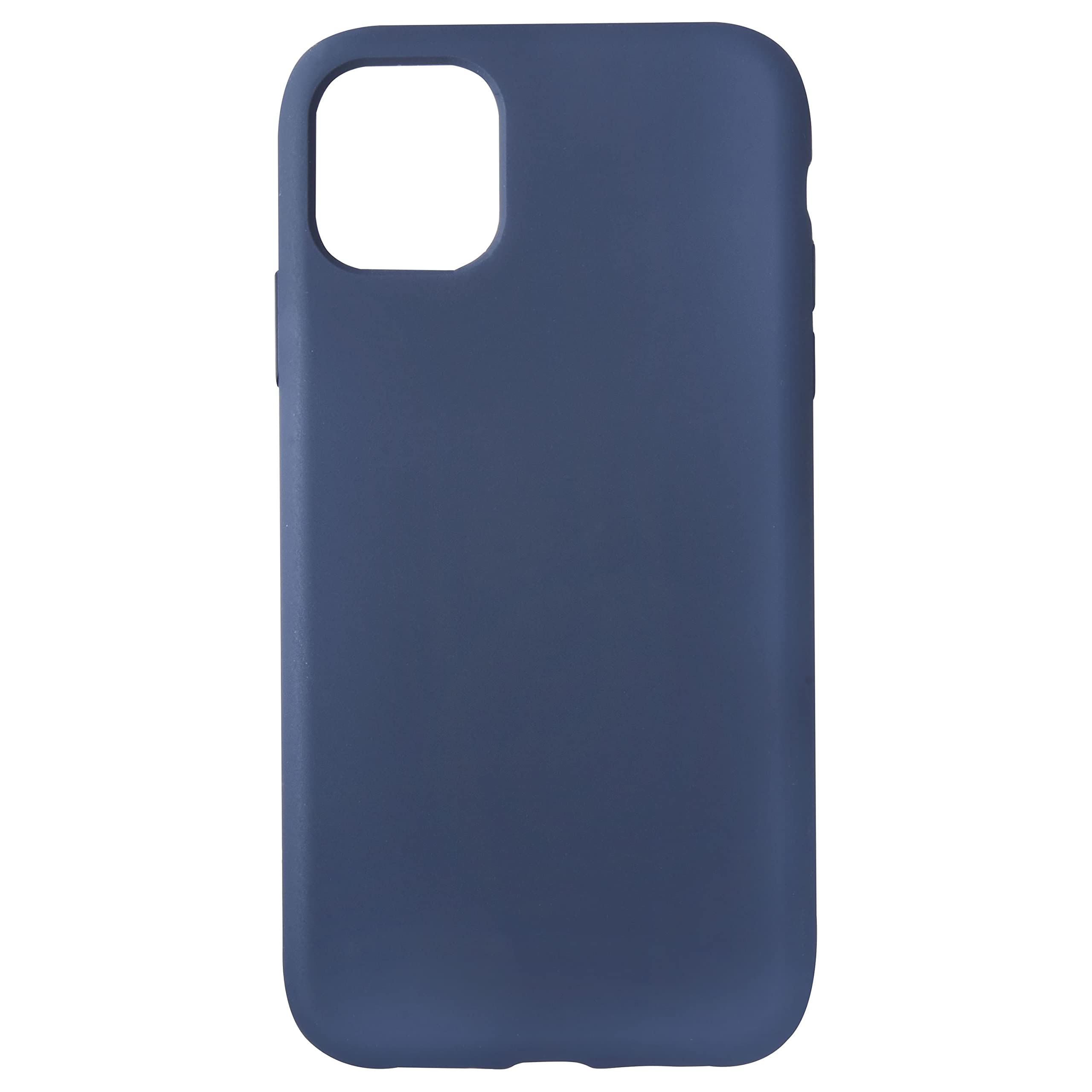onn. Blue-Slim and Lightweight Silicone Material with Soft Touch Finish Compatible with Apple iPhone 11