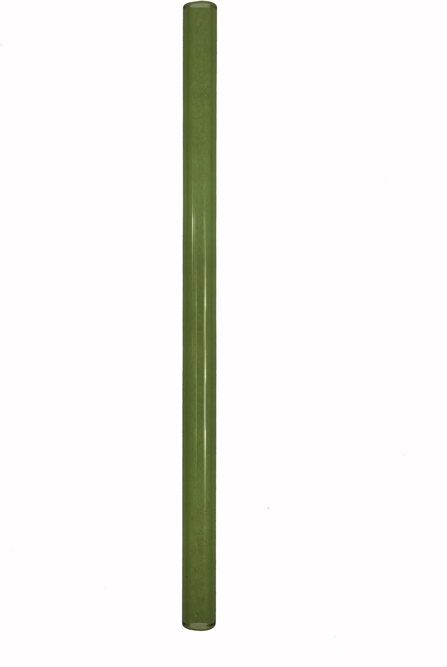Simply Straws Wide 12mm by 8-Inch Straw, Green