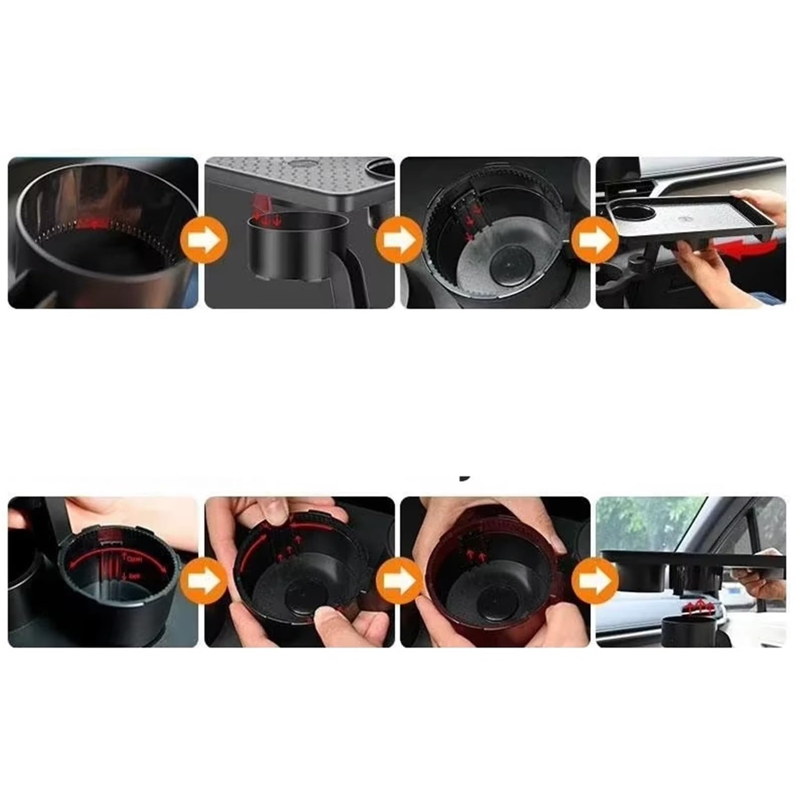 Getränkehalter Auto Multifunktionale Auto Cup Holder Extension Bracket Small Tray Interior Organizer - Dining Storage Für Den Fahrzeuginnenraum