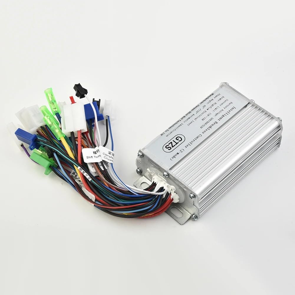 Controlador EléCtrico Controlador de Motor de CC sin escobillas, 600w, 800W, 36V, 48V, 6mos, Controlador de Modo Dual de 6 Tubos for Piezas de Bicicleta eléctrica E-Bike E-Scooter