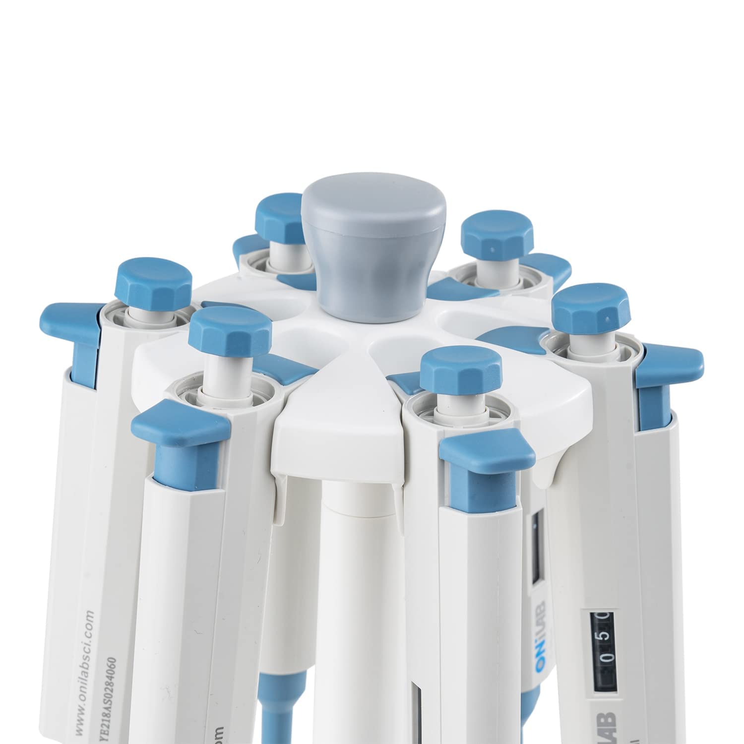 ONiLAB Lab Pipette Round Ständer Halter, für 6 Pipetten (Pipettenständer) nur passend für ONiLAB Marke Mikropipette…