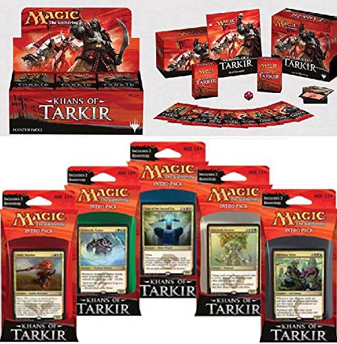 Magic: the Gathering: Khans of Tarkir - Variety Pack (1 Booster Box, 1 Fat Pack, Set of 5 Intro Packs)