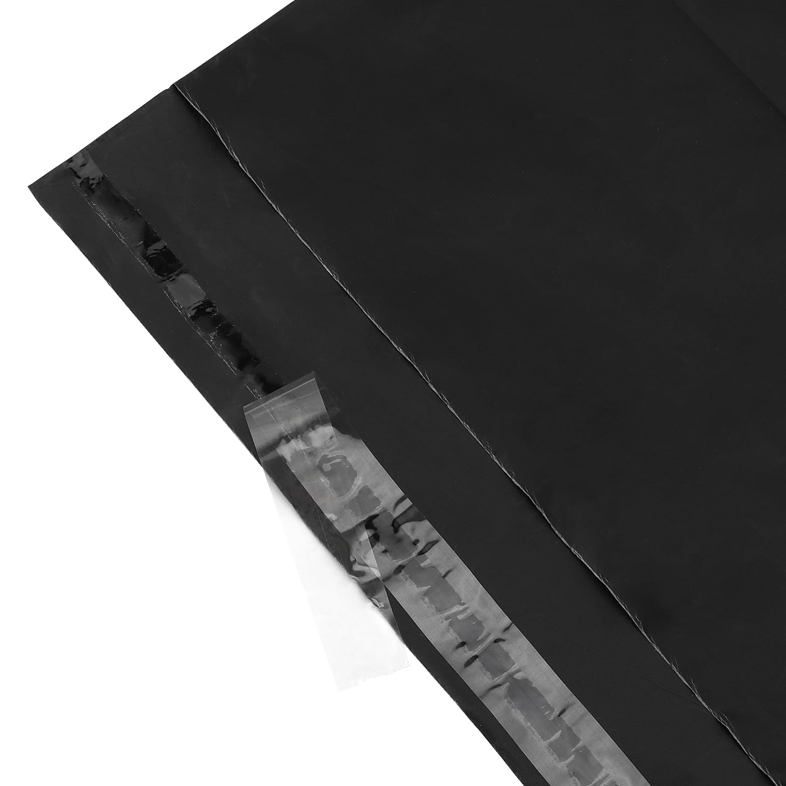 Pochette Envoi Colis Vinted - Lot de 100 Enveloppes Plastique d'Expédition Auto-Adhésives Opaques Noires Résistantes - 34 x 47 cm - Pour Vêtements, Chaussures, Livres