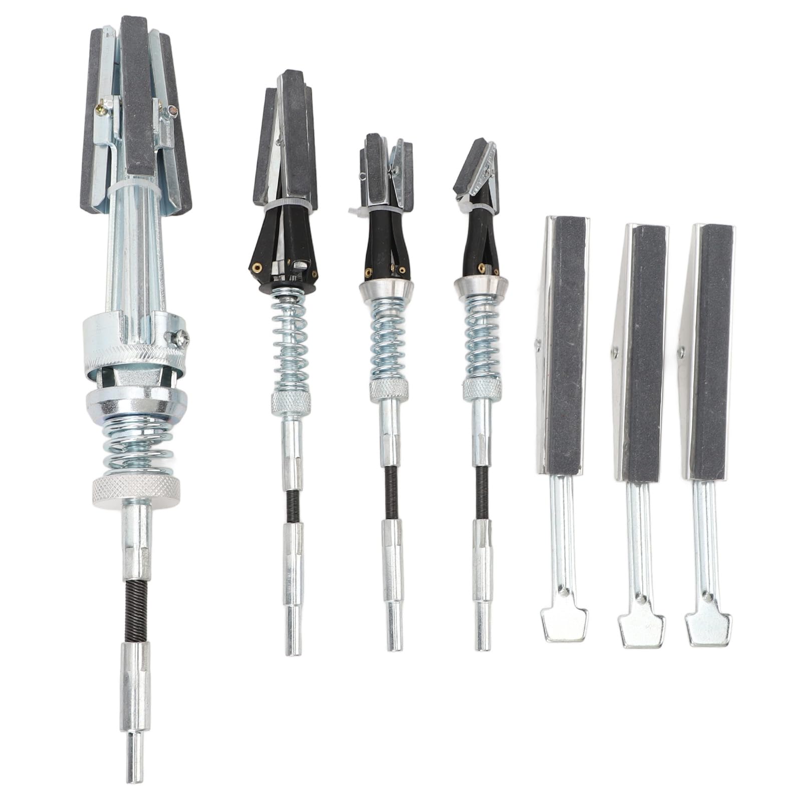 Kit de Herramientas para Cilindros de Motor 7 Piezas, Ajustable 3/4-7 Pulgadas con Piedras Grano 220, para Bruñido de Cilindros Automotrices, para Mecánica y Mantenimiento de Motores