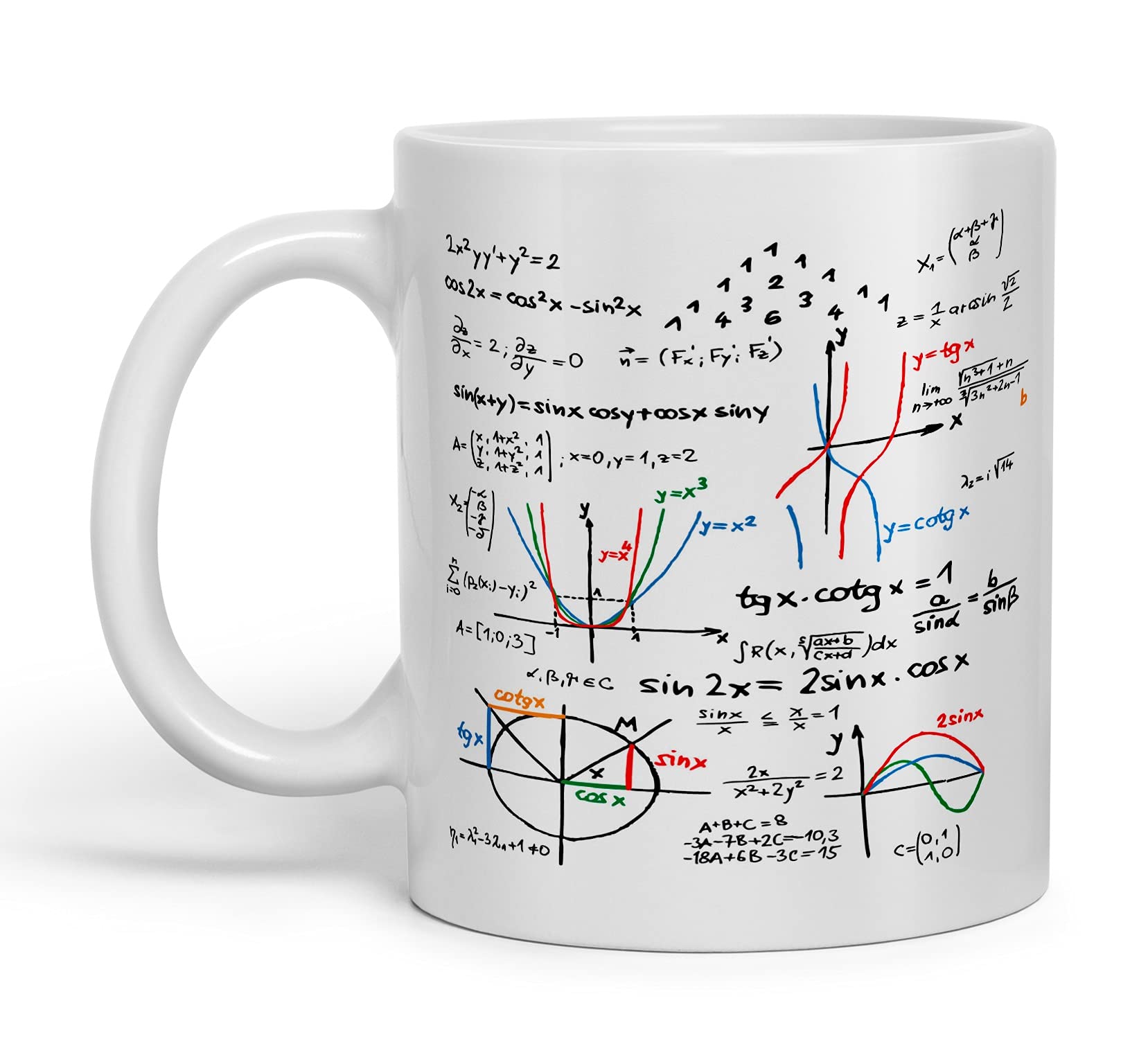 MAYA CREATION Math Calculations Printed Gift for Birthday Wife, Couple, Friends, Lover, Sister, Daughter, Beautiful Mug 11 Oz (White)