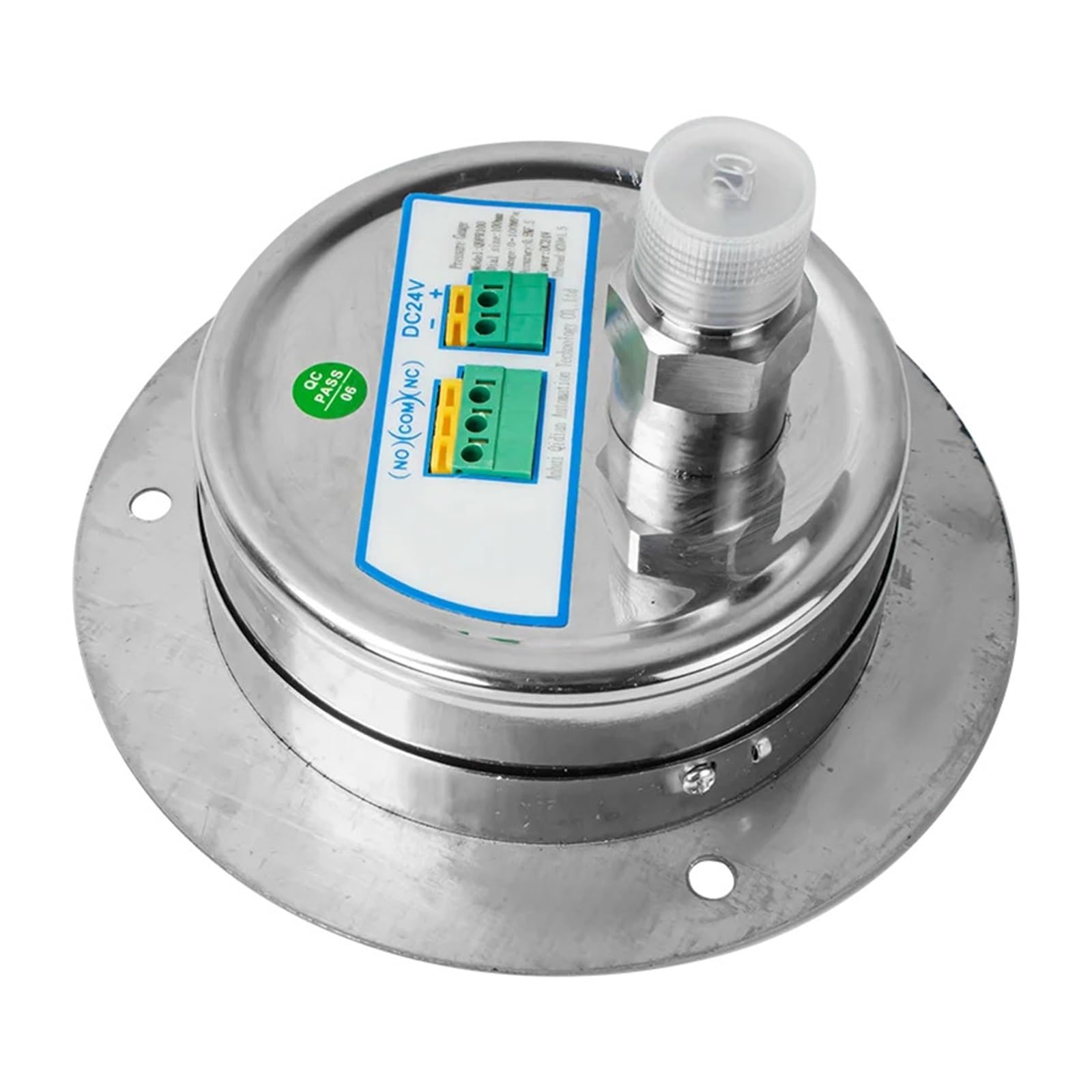 Manómetro Digital de 0-60Mpa, manómetro hidráulico contacto electrónico con Dial 100mm, presión 200bar y 400 Bar, M20 x 1,5,Precisión del dial de precisión(G1-4 Radial,0-10Bar)