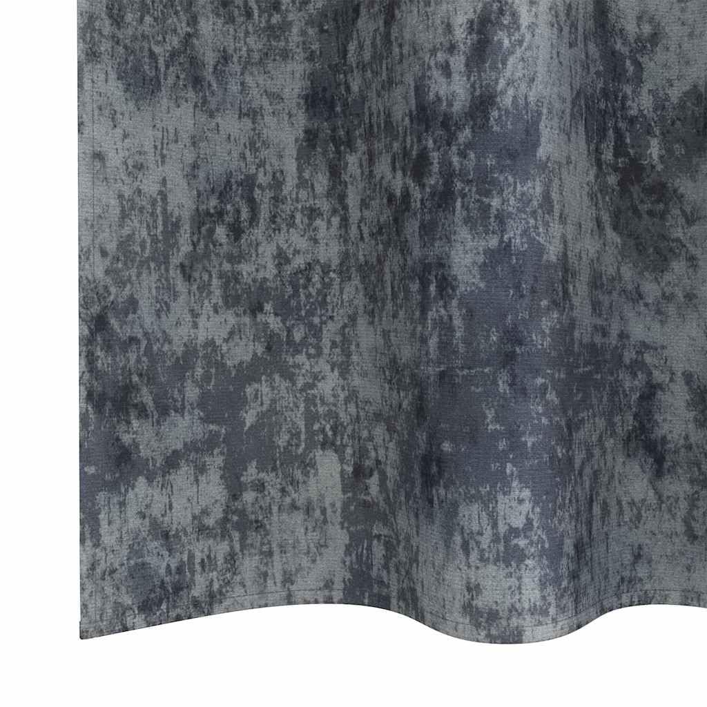 Aksamitne zasłony zestaw 2 sztuk, srebrnoszare, 175 x 140 cm, zaciemnienie i ochrona przed wzrokiem, do salonu, sypialni, nowoczesna dekoracja okienna zapewniająca komfort pomieszczenia