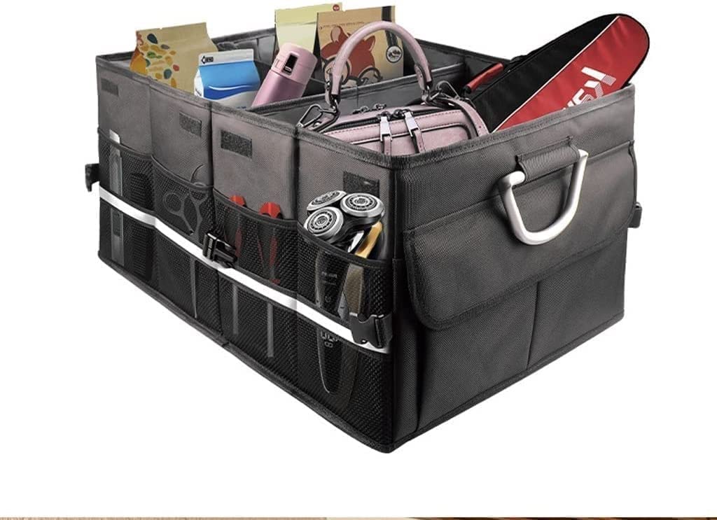 Sortowanie schowek do bagażnika samochodowego Organizer do bagażnika składane pudełka do przechowywania antypoślizgowe dolne pudła garażowe do samochodów ciężarowych (Size : Soft spacer)