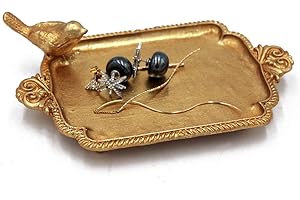 Funly mee Antique Trinket Tray: Timeless Elegance for Cherished Belongings