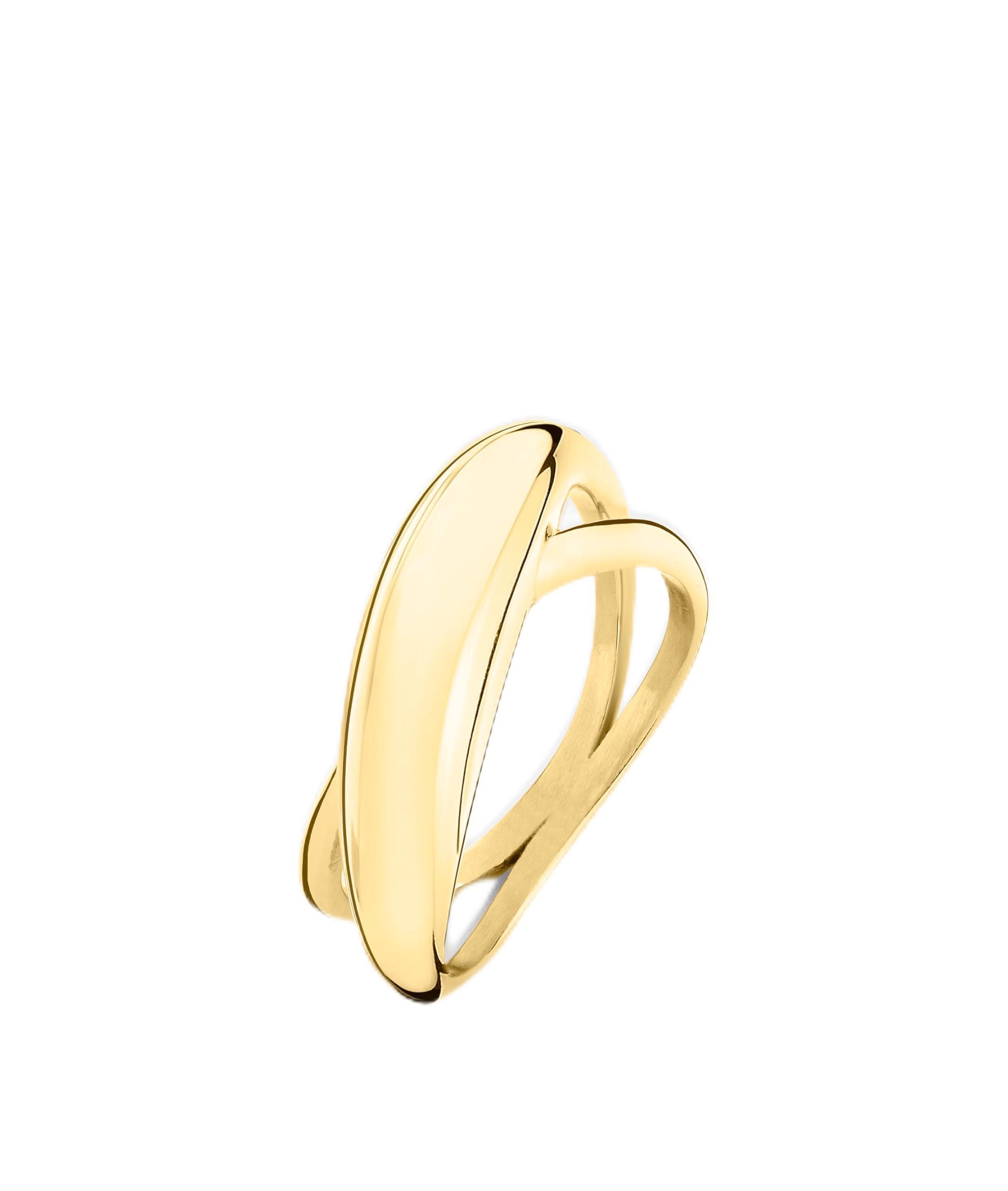 LIEBESKIND Berlin Women's Rings - Filigree Stainless Steel Finger Rings - Various Designs, Colours & Sizes - Elegant Jewellery for Any Occasion, Gr.56, Stainless Steel, No Gemstone