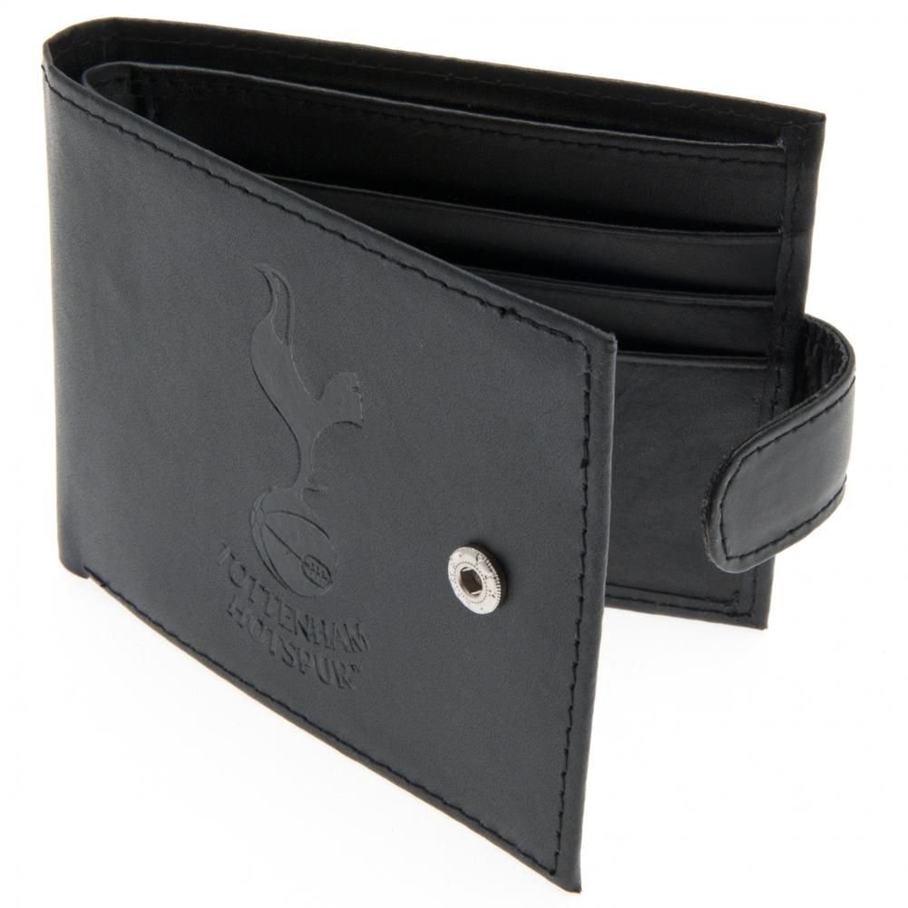 Tottenham Hotspur Fc Leather Wallet - Embossed Crest