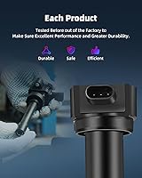 Vista 5 de ECCPP Bobina de encendido Paquete de 6 UF502, para R-outan 4.0L 2009-2010, para Dodge Stratus 2.7L 2006, para Chrysler Town & Country 4.0L