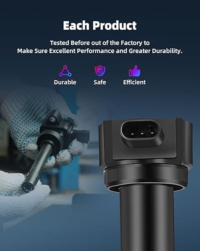 Miniatura 5 de ECCPP Juego de 6 bobinas de encendido para Dodge Charger & Challenger Avenger Nitro Magnum Journey Grand Caravan para Chrysler Sebring 2.7L 3.5L