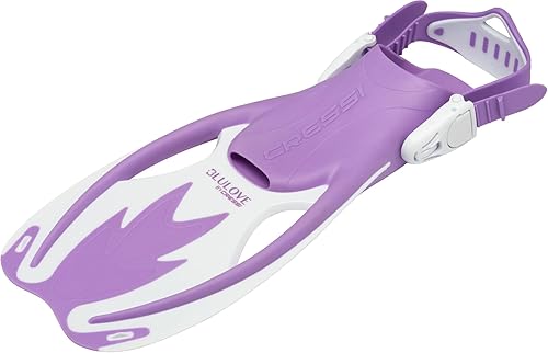 Miniatura 8 de Cressi Aletas Rocks, aletas cortas de tacón abierto para niños con correas ajustables para snorkel y natación - Cressi calidad desde 1946