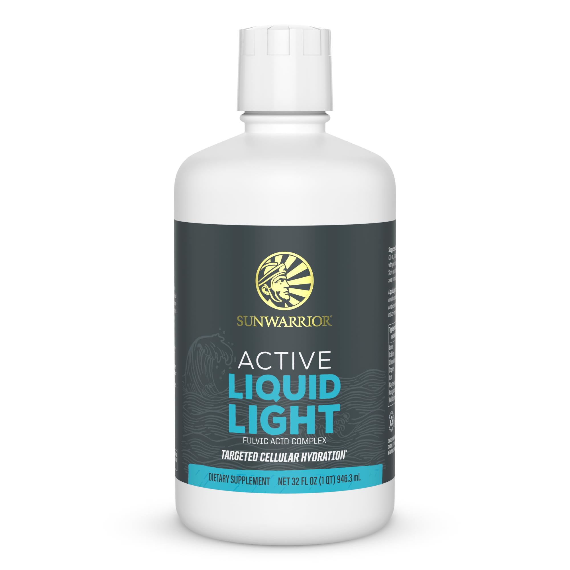 Fulvic Acid Trace Minerals Supplement Organic Liquid Minerals | 32 Servings