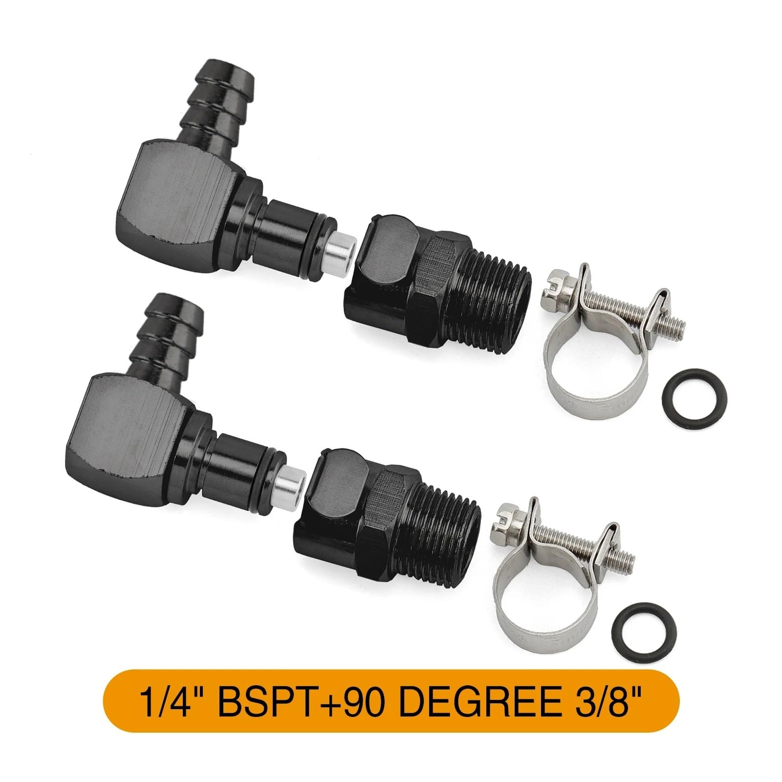 Motorrad-Kraftstoffpumpe Kraftstoffleitungs-Schlauch-Schnellkupplungssatz Für Triumph Für Daytona 600 Speed ​​Four Triple R Sprint TT600 Für Tiger(Black Set D)