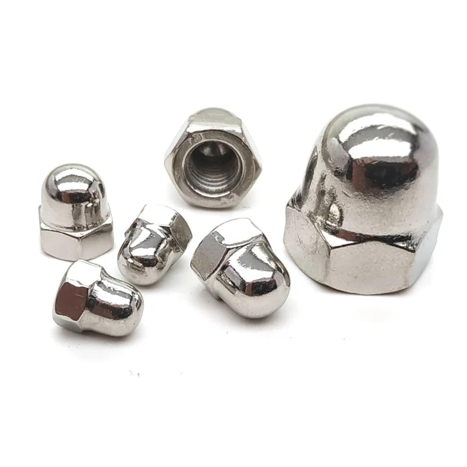 5/10/20/50 Sztuk M3 M4 M5 M6 M8 M10 M12 M14 Nakrętka Kołpakowa Żołądź(M14 (5pcs))