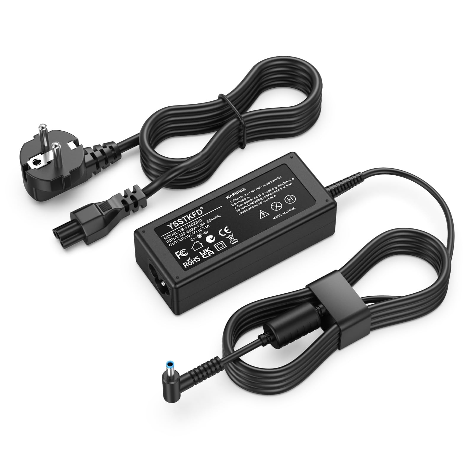 Caricatore Portatile Alimentatore 45W 19.5V 2.31A