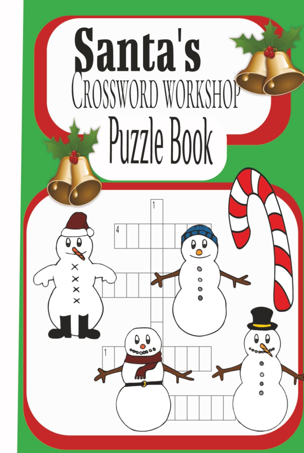 "Santa’s Crossword Workshop: Fun Festive Puzzles book