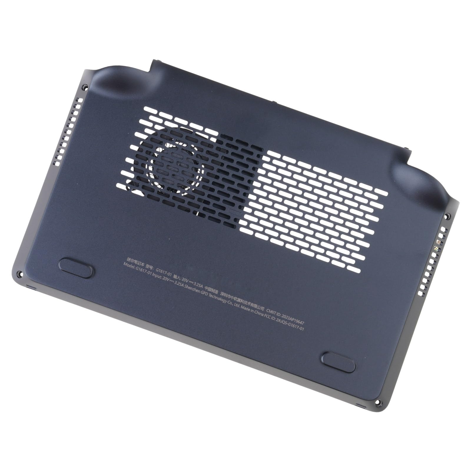 Módulo de refrigeración eficiente de doble ventilador para pequeñas consolas de juegos de mano, base de aluminio, ventilador de refrigeración eficiente de disipación de calor para mano