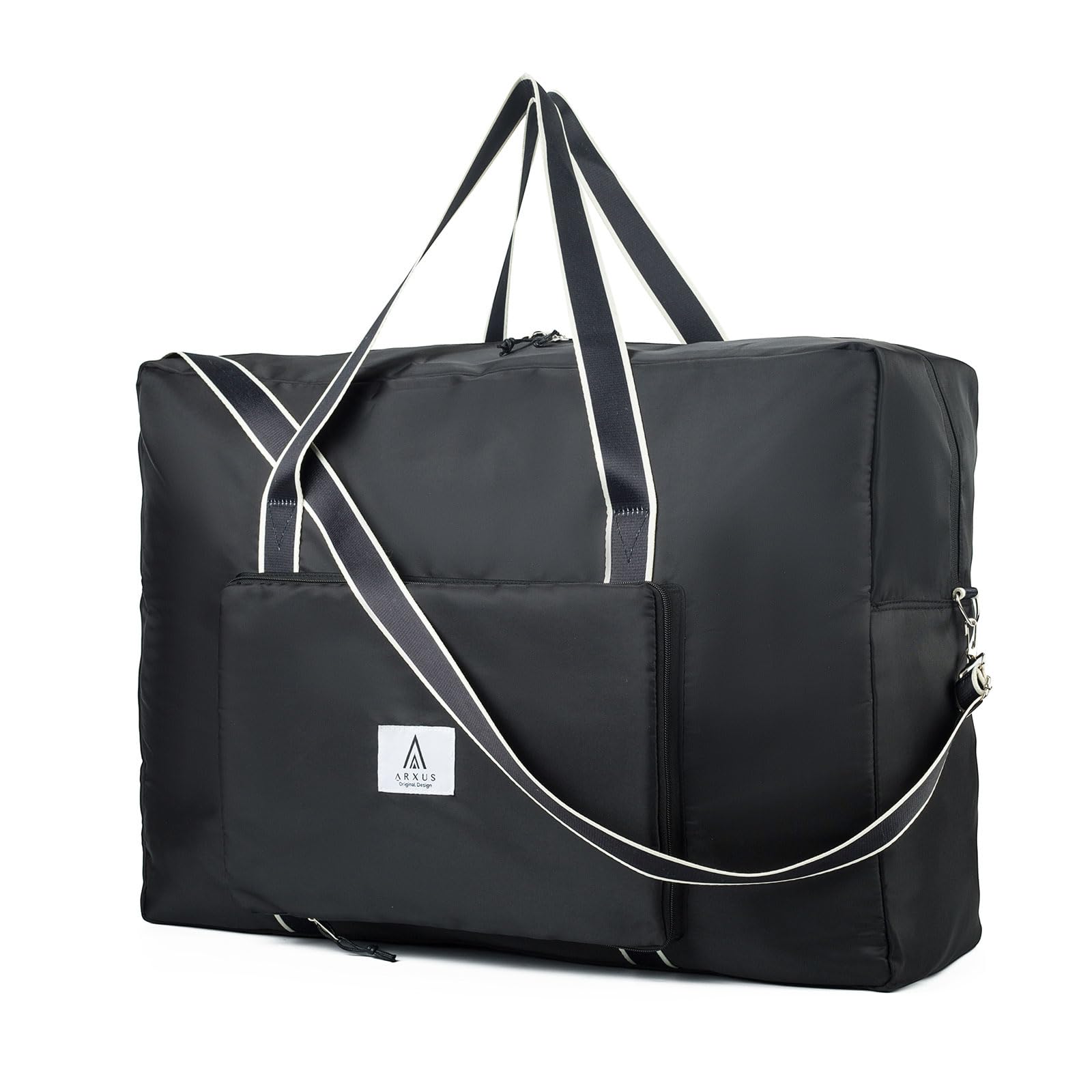 Arxus Pieghevole Borsa da Viaggio Grande, 60L Fine Settimana Overnight Tote con Tracolla Rimovibile Borsone per Uomo e Donna Sport Palestra Mare Aereo Campeggio