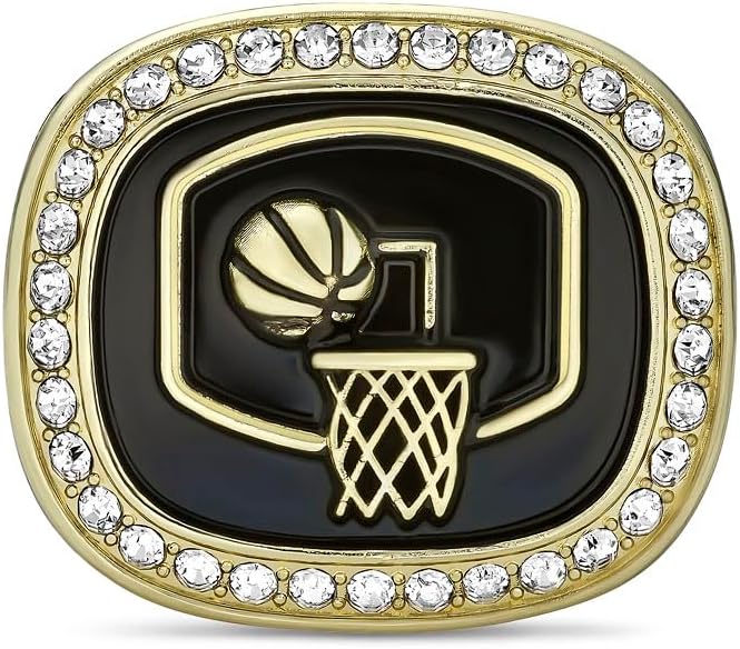 Express Medals 2026 Champion Basketball Trophy Ring in Sizes 6 to 11 with Award Display Stand Trophies Rings Trophies Team champions tournament medals medal - Image 3